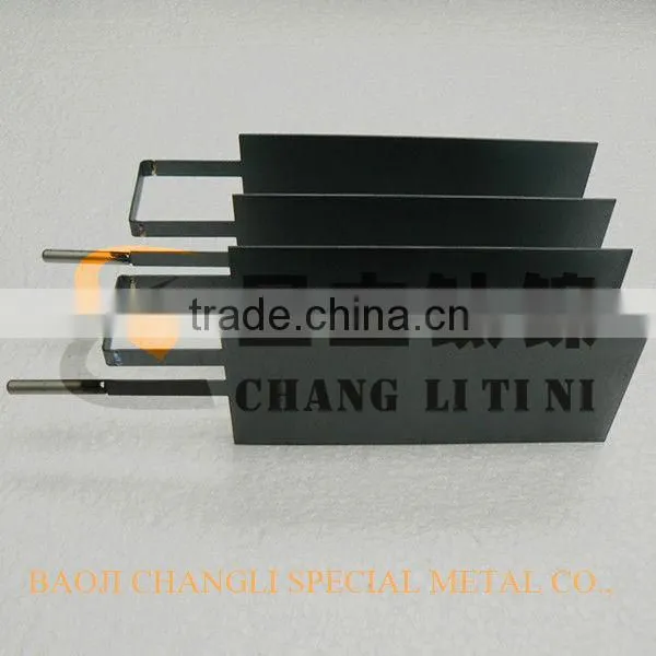 Ru-Ir Coated Titanium Anode for Swimming Pool Chlorinator