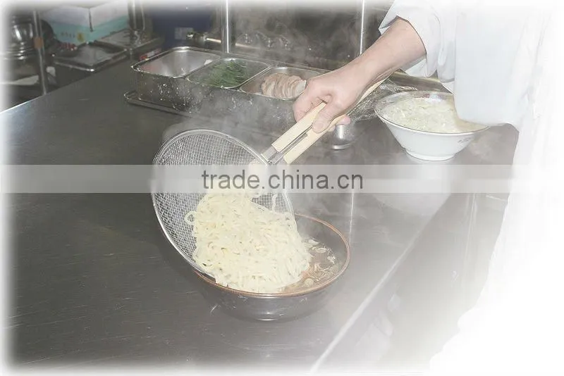 Noodle Strainer with Bamboo Handle Vertical 27cm