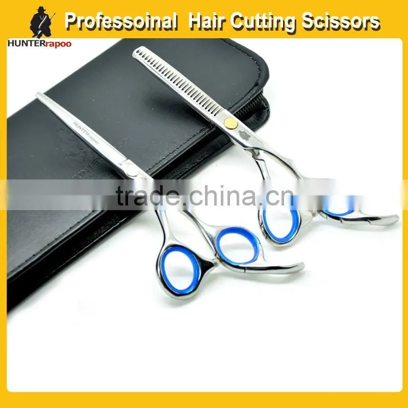 HUNTERrapoo 6" Beauty Hair Salon Scissors Set,Razor Edge Cutting Scissors & Thinning Shears