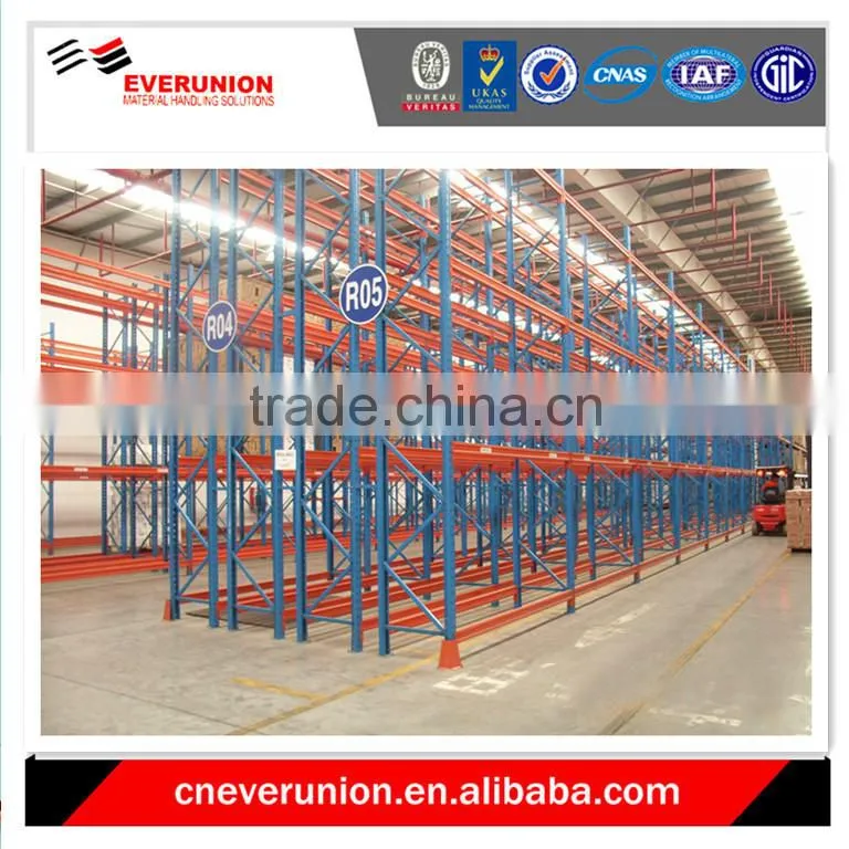 Easy assemble warehouse double deep racks used in warehouse