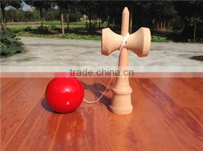 Memory MZ05 high glossy red solid kendama,quality professional kendama toy