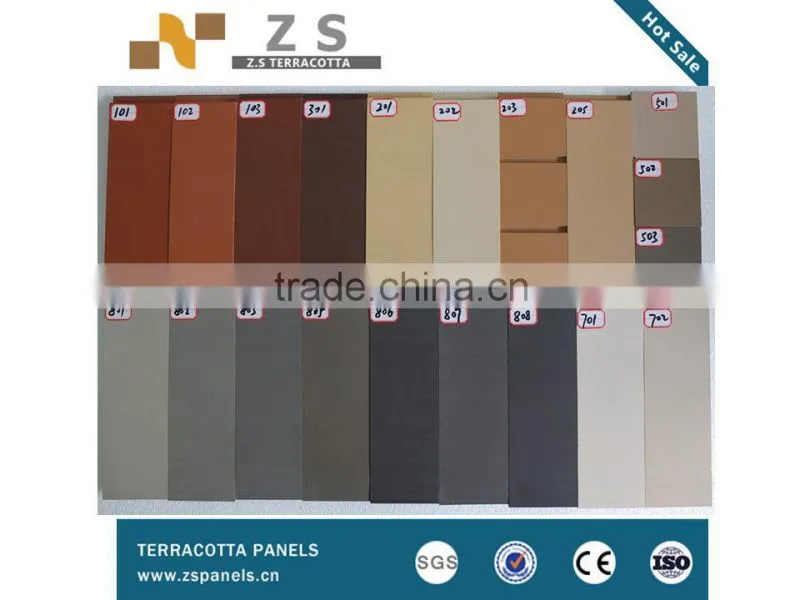 construction terracotta louver, Interior and exterior wall terracotta louver with different size available