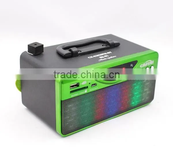 High Quality Bamboo Bluetooth Speaker Wooden Wireless Speaker Mini Wood Speaker Portable