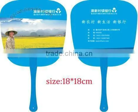 2014 new design fashion pp fan professional supplier/plastic hand fan