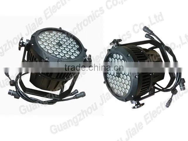 IP65 54x3w RGBW waterproof led par light