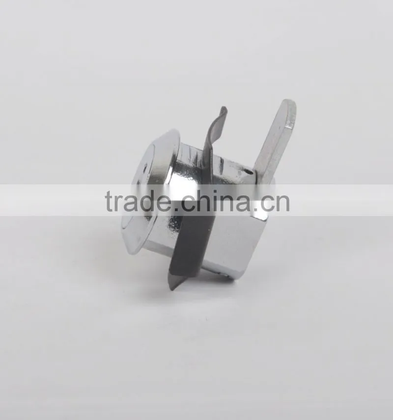 Bright chrome blade tubular cam lock use for cabinet wardrobe drawer