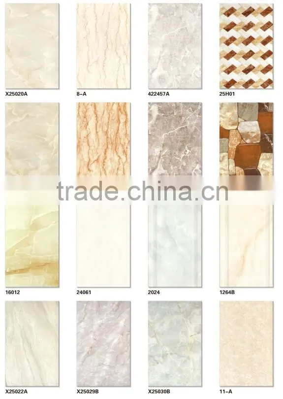 inkjet 250 x 400 mm wall ceramic tile specification