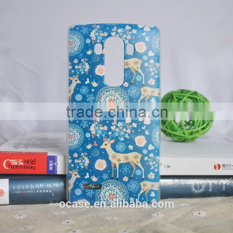 Color printing tpu mobile phone case back cover for g g3 phone case.