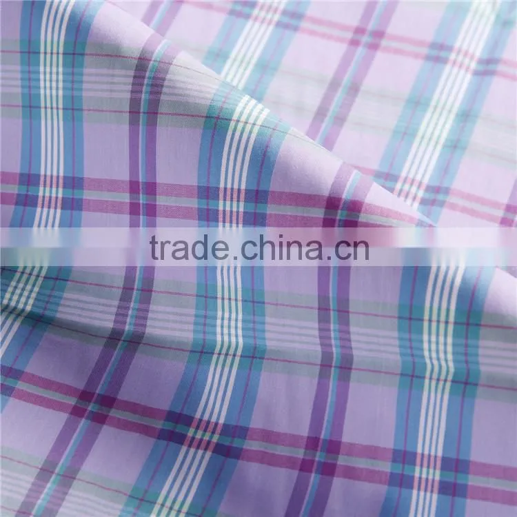 Latest dress designs Polyester 90% cotton 10% plain Spandex Knitting Fabric For Garments