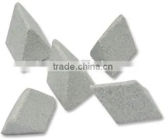 mass vibrating polishing stone for finishing machines