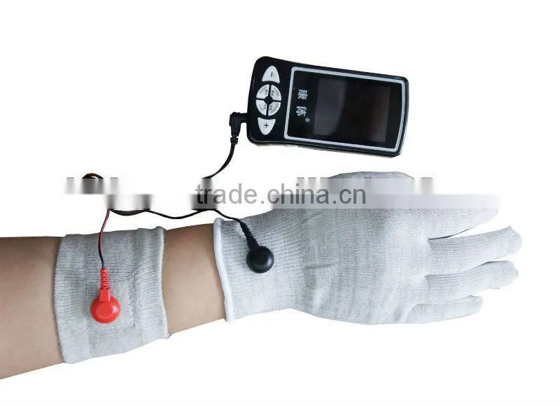 Sewing Electro-massage Therapy Massage Gloves