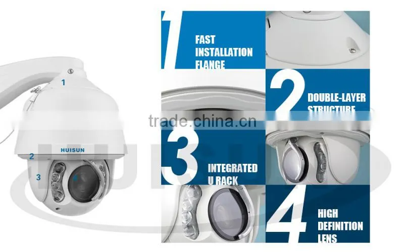 5 INCH high speed dome camera, intelligent CMOS IP speed dome camera