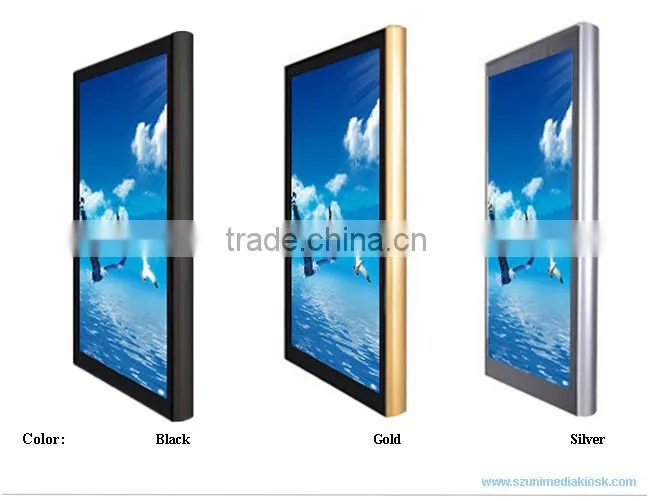 Smart HD wall mounted 42 inch LCD digital advertising screen