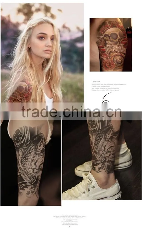 WMC-011 Non-Toxic Temporary Full Color Tattoo Sticker