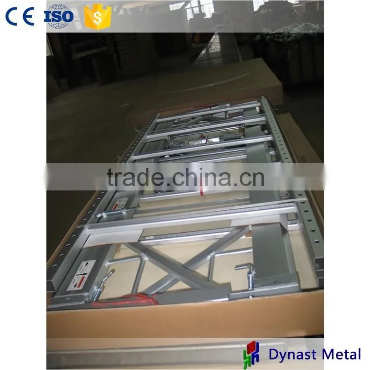 6 feet aluminum mutipurpose mobile portable folding ladder scaffold