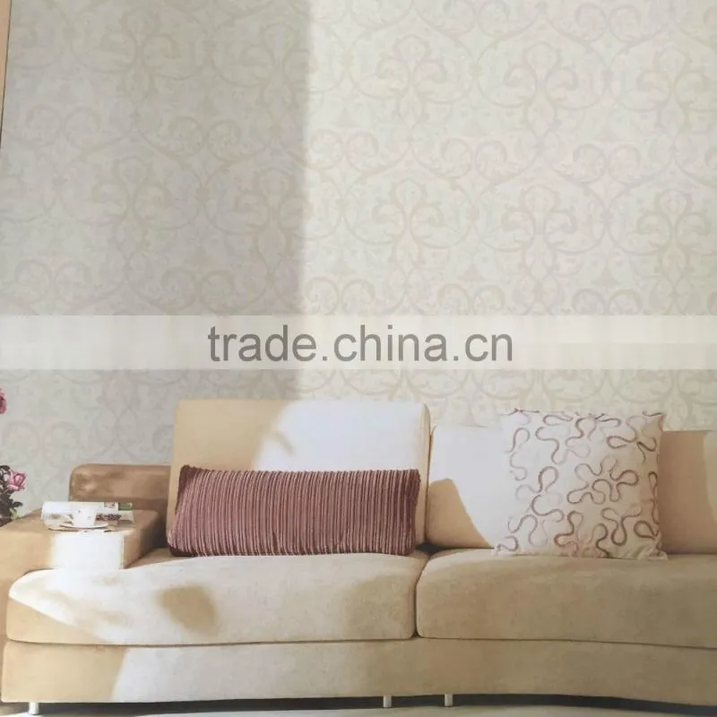 paper back vinyl wallpaper with abstract painting