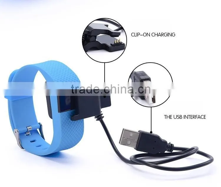 TW64s best selling quick response connection pedometer Heart rate wristband