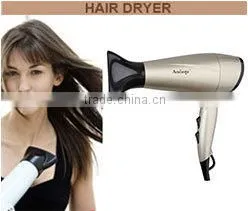 Powerful DC motor hair dryer with dual voltage available 1800-2000W