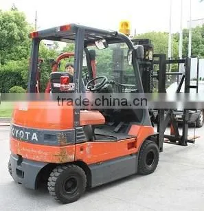 Toyota electric forklift 2.5 ton for sale, used forklift battery