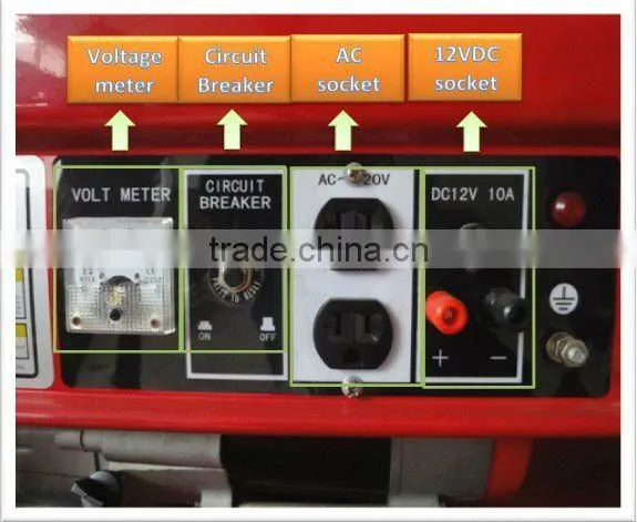 5KW home use portable gasoline generator