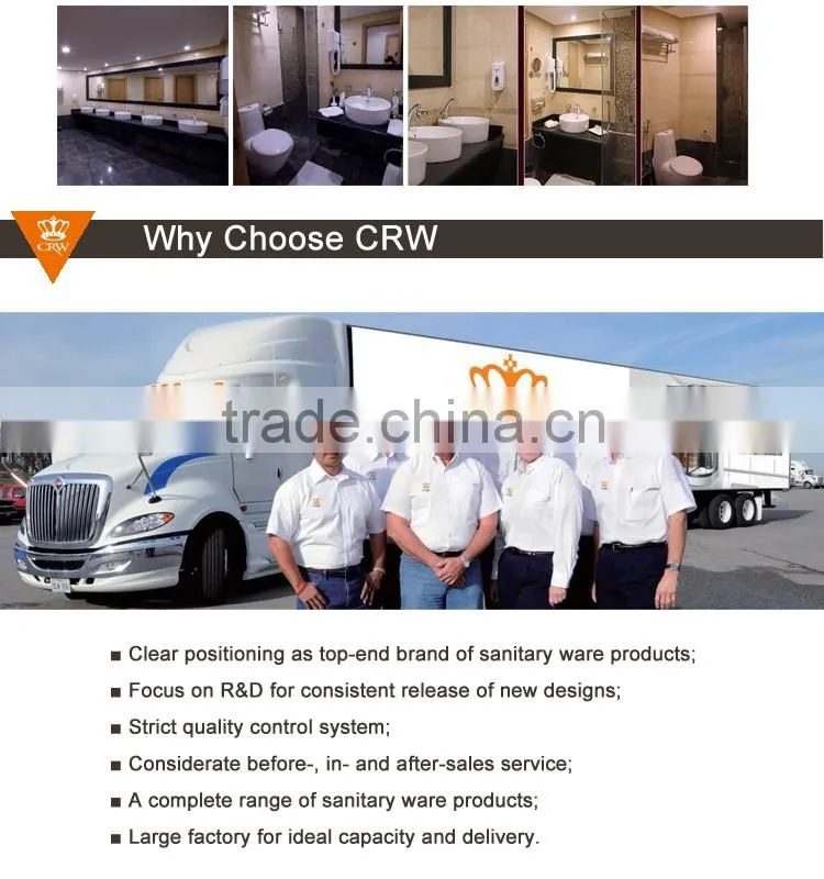 CRW HB3645 Luxurious Toilet Bathroom