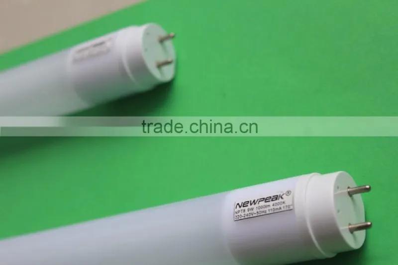 NEW PRODUCTS Good price high quality T8 LED Bulb CE, EMC, ERP, RoSH, PC/Glass/Glass+PC Type