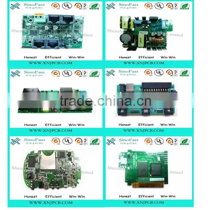 laptop circuit board with components assembly