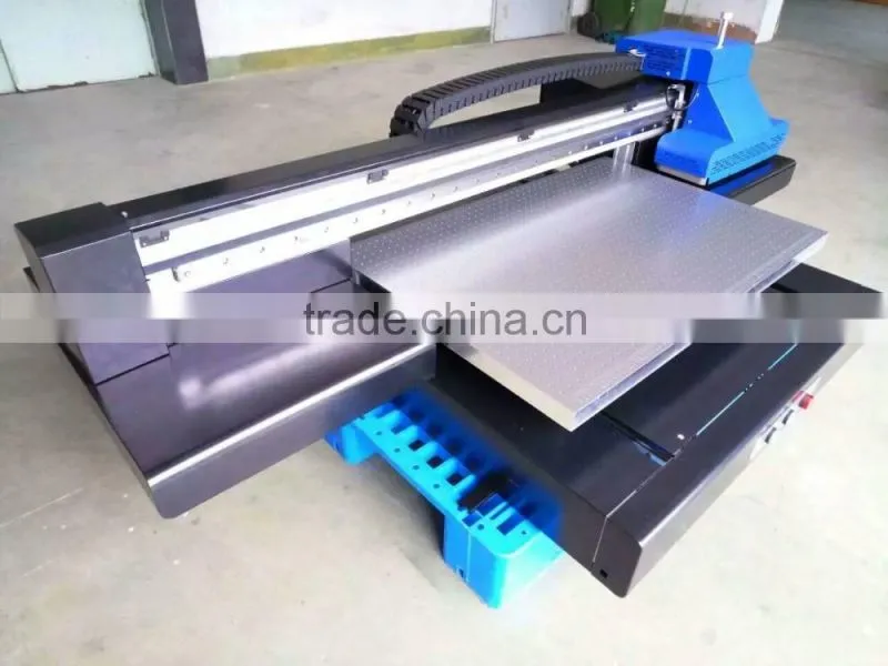 CE certficated double heads size 60*90cm economical industrial A2 uv led printing machine for various media