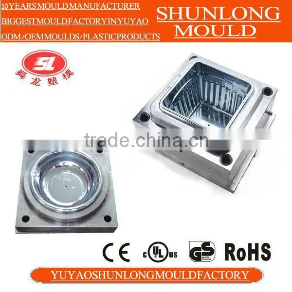 Plastic flower pot mould