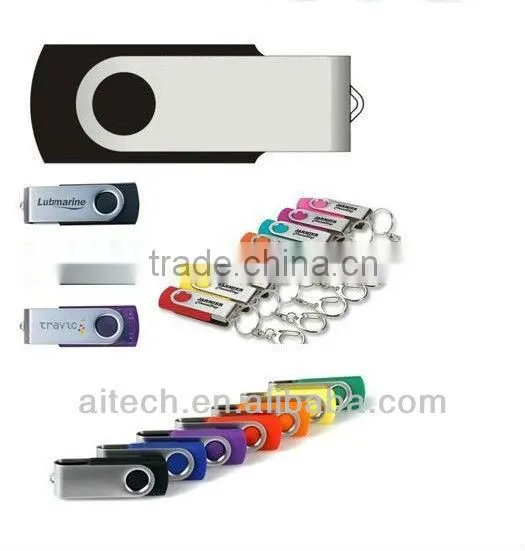 2015 Swivel USB Flash Drive with Full Capacity with 1GB,2GB,4GB,8GB,16GB