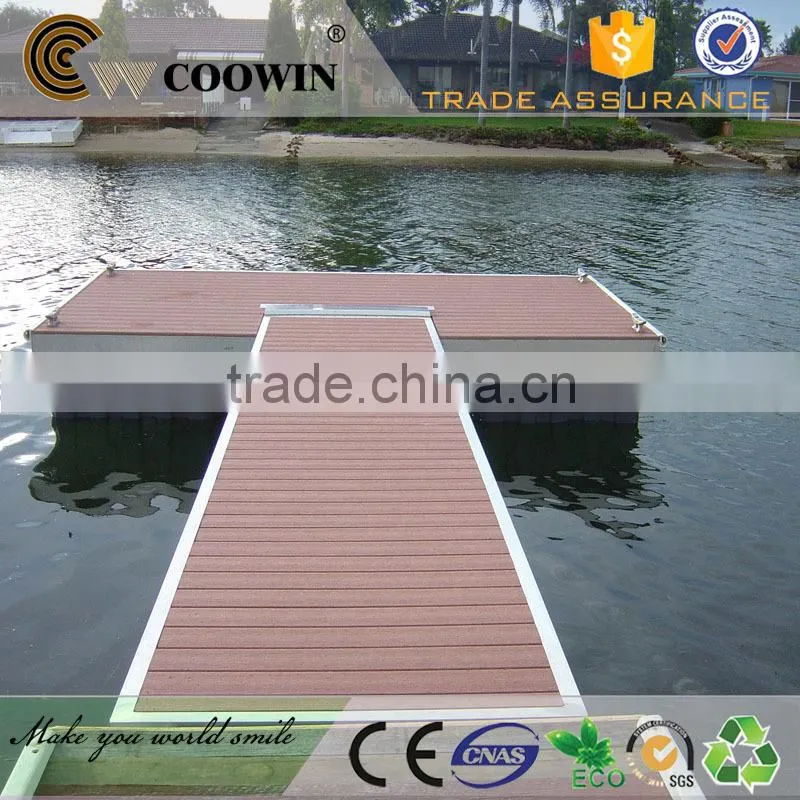 Waterproof solid ship deck flooring