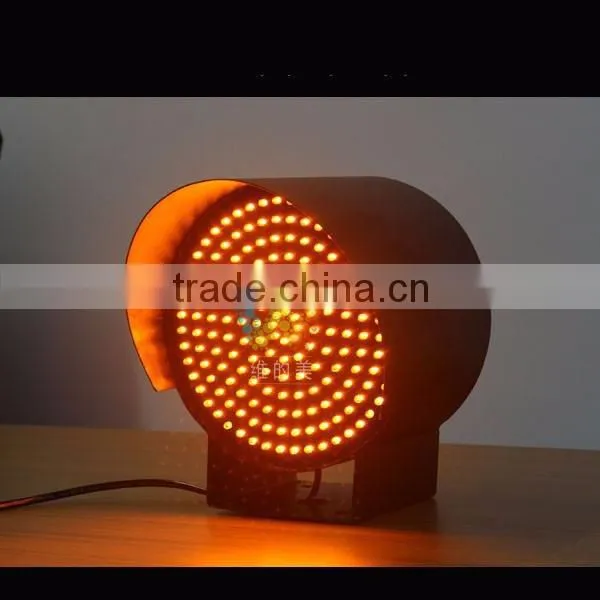 Cheap price toll station 200mm yellow led flashing traffic signal light