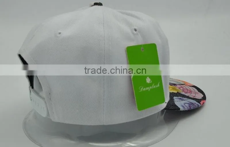 We Can Make Custom Snapbacks Cap Hat Flat Brim Hat With Own Factory 2016 new style 5950 cap