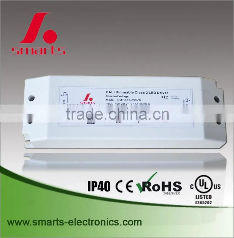 CE Rohs approval 36V 30w led bulb transformer