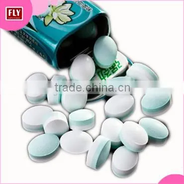 Halal Hard Sweets Tablet Ball Mint Fresh Pressed Sugar Free Candy