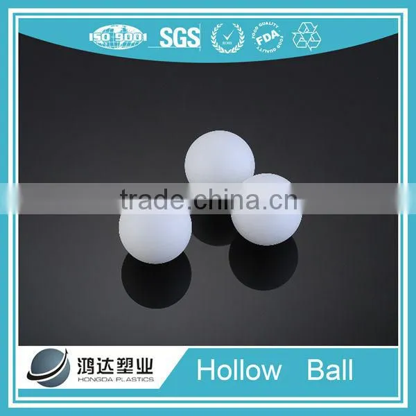 Plastic ball hollow for cosmetic package 20mm