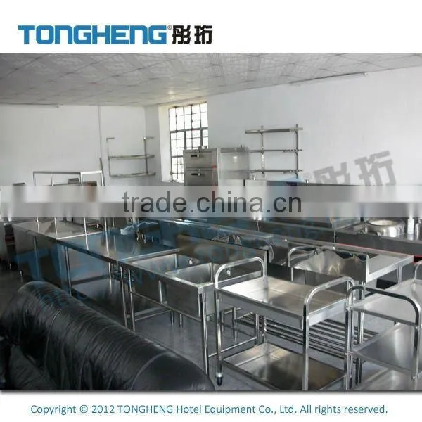 Stainless Steel Bench with Single Sink
