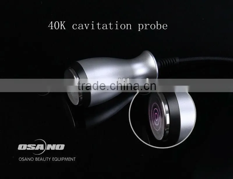 Ultrasonic cavitation weight loss machine, slimming beauty cellulite therapy, rf vacuum roller tripolar beauty machine