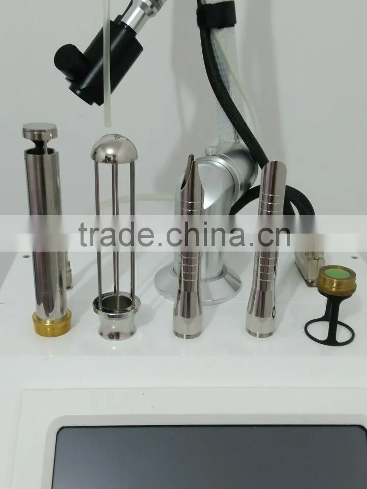 Fractional rf Metal tube co2 laser for skin rejuvenation beauty machine