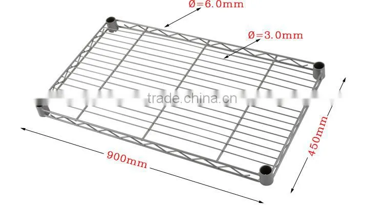 CW-22 chrome metal cake luggage rack