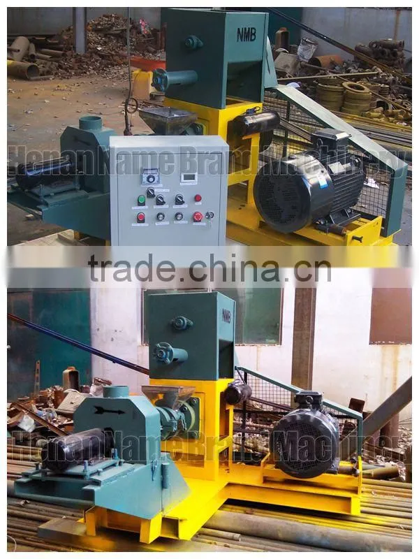 factory supply floating animal fish food feed pelleting making extruder machine