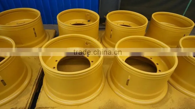 China good quality steel wheel rims for wheel loader