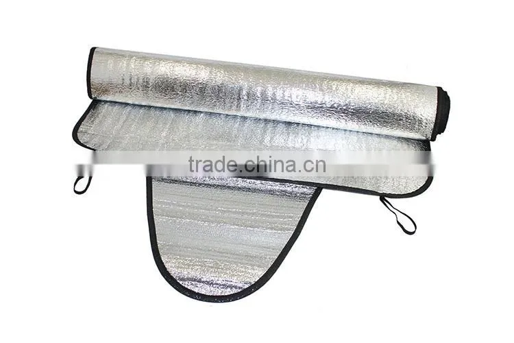 Double aluminum Car Sun Shade