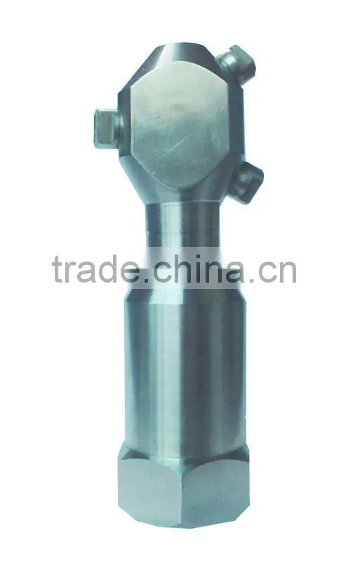 Fluid-driven rotating water spay jet nozzle/ Constant speed nozzle