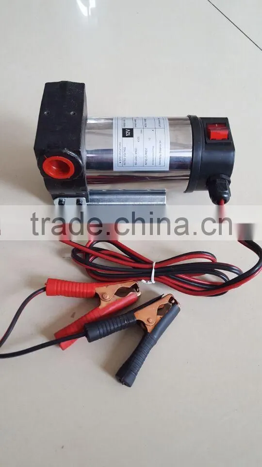 12V 24V 1" oil pump DC pump high speed running high head
