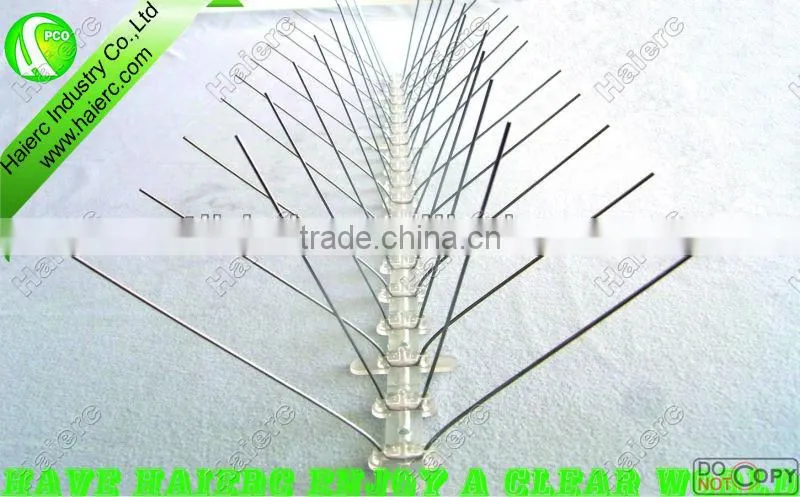stainless steel bird spikes stainless steel seagull spike bird traps / plastic bird spikes