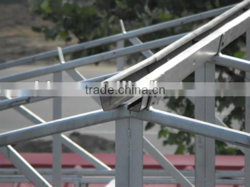 galvanized steel beams