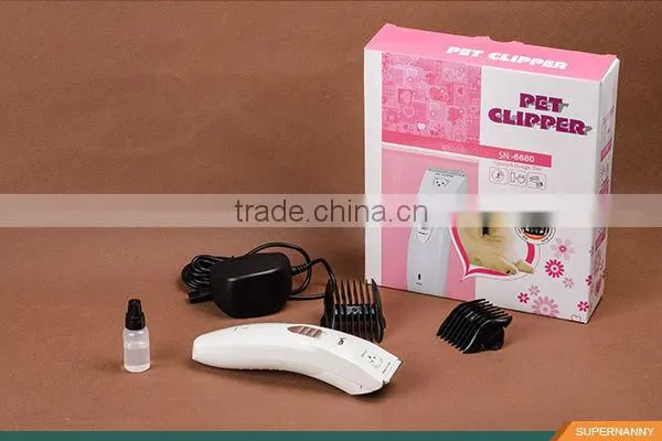 Supernanny Rechargeable Pet Hair Clipper(SN-6680)