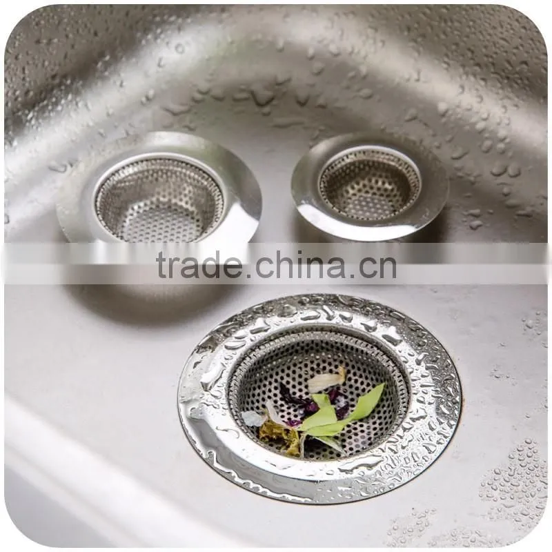 kitchen Stainless steel sink strainer net SS sink strainer