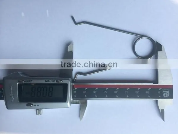 Custom spring wire bending wire form torsion spring hook